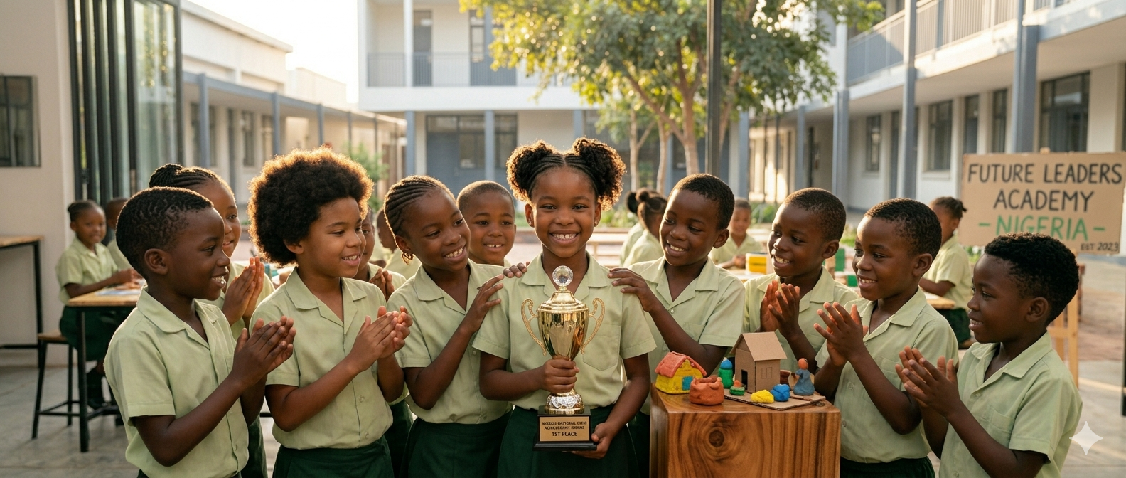 Leadership Club with African children in action